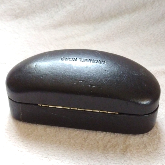🕶️ Michael Kors MK Dark Brown Hardshell Sunglasses Glasses Case Cover Protector - Picture 4 of 5